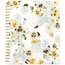 Leah Bisch™ for Mead Cambridge® Academic 2026-2027 Weekly Monthly Planner, Pansy Bouquet, Large, 8 1/2" x 11" thumbnail images 1 of 9
