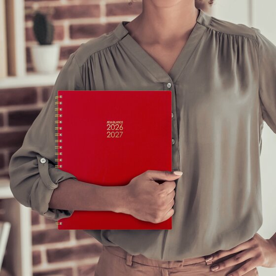 AT-A-GLANCE® Harmony Academic 2026-2027 Weekly Monthly Planner