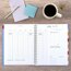 AT-A-GLANCE® Harmony Academic 2026-2027 Weekly Monthly Planner, Blue Aura, Large, 8 1/2" x 11" thumbnail images 2 of 9