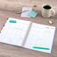 AT-A-GLANCE® Harmony Academic 2026-2027 Weekly Monthly Planner, Blue Aura, Large, 8 1/2" x 11" thumbnail images 3 of 9