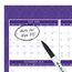 AT-A-GLANCE® BADGE Reversible Erasable Academic and Regular Year 2026-2027 Wall Calendar, Geo, Extra Large, 24" x 36" thumbnail images 5 of 6