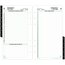 Day-Timer® July 2026 – June 2027 Two Page Per Day Reference Planner Refill, Loose-Leaf, Portable Size, 3 3/4" x 6 3/4" thumbnail images 2 of 6