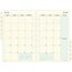 Day-Timer® July 2026 – June 2027 Tabbed Two Page Per Month Planner Refill, Loose-Leaf, Desk Size, 5 1/2" x 8 1/2" thumbnail images 2 of 4