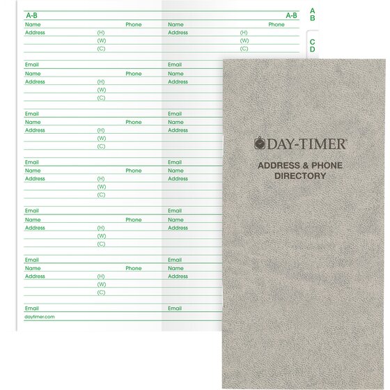 Day-Timer® July 2026 – June 2027 Two Page Per Week Original Planner Refill, Wirebound, Pocket Size, 3 1/2" x 6 1/2"