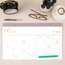 Mead Cambridge® WorkStyle® Academic 2026-2027 Monthly Desk Pad Calendar, Misty Lavender, Compact, 17 3/4" x 11" thumbnail images 2 of 6
