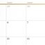 Mead Cambridge® WorkStyle® Academic 2026-2027 Monthly Wall Calendar, White, Medium, 12" x 15" thumbnail images 5 of 5