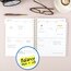 Mead Cambridge® WorkStyle® Balance Academic 2026-2027 Weekly Monthly Planner, Champagne, Medium, 7" x 8 3/4" thumbnail images 2 of 10