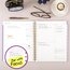 Mead Cambridge® WorkStyle® Focus Academic 2026-2027 Weekly Monthly Planner, Misty Lavender, Large, 8 1/2" x 11" thumbnail images 2 of 10