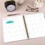 Mead Cambridge® WorkStyle® Focus Academic 2026-2027 Weekly Monthly Planner, Misty Lavender, Large, 8 1/2" x 11" thumbnail images 3 of 10