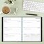 Mead® 2026-2027 Basic Bungee Weekly Monthly Planner, Black with Blue Bungee, Large, 8 1/2" x 11" thumbnail images 2 of 9