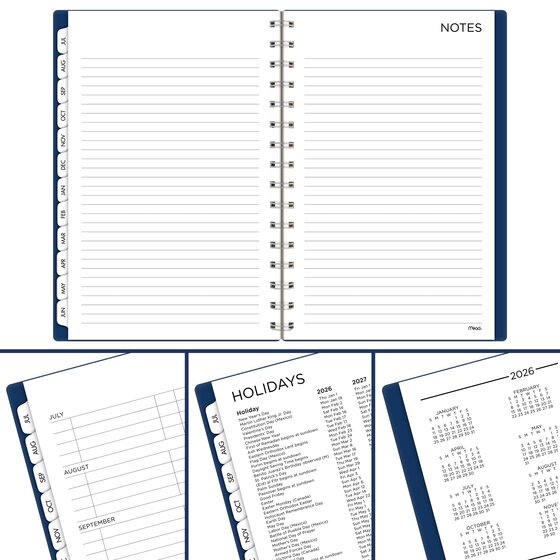 Mead® Big Plans Academic Weekly Monthly Planners | Academic