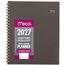 Mead® Basic Academic 2026-2027 Weekly Monthly Planner, Ground Coffee, Large, 8 1/2" x 11" thumbnail images 1 of 8