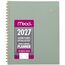 Mead® Basic Academic 2026-2027 Weekly Monthly Planner, Soft Grass, Large, 8 1/2" x 11" thumbnail images 1 of 8