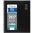 Mead® BIG PLANS Academic 2026-2027 Weekly Monthly Planner, Black, Large, 8 1/2" x 11" thumbnail images 1 of 8