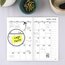 Mead® Big Plans Academic 2026-2028 Two Year Monthly Planner, Green, Pocket, 3 1/2" x 6" thumbnail images 2 of 7
