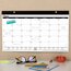 Mead® Basic Academic 2026-2027 Monthly Desk Pad Calendar, Compact, 17 3/4" x 11" thumbnail images 5 of 7