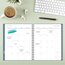 Mead® Basic Academic 2026-2027 Monthly Planner, Composure Blue, Large, 8 1/2" x 11" thumbnail images 2 of 7