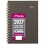 Mead® Basic Academic 2026-2027 Weekly Monthly Planner, Ground Coffee, Small, 5 1/2" x 8 1/2" thumbnail images 1 of 8