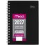 Mead® Basic Academic 2026-2027 Weekly Monthly Planner, Black, Small, 5 1/2" x 8 1/2" thumbnail images 1 of 8
