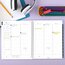 Five Star® Cloud Nine Academic 2026-2027 Weekly Monthly Student Planner Plus Study App, Design May Vary, Large, 8 1/2" x 11" thumbnail images 4 of 9