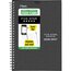 Five Star® Customizable Academic 2026-2027 Weekly Monthly Student Planner Plus Study App, Black, Small, 5 1/2" x 8 1/2" thumbnail images 1 of 9