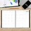 Five Star® Academic 2026-2027 Weekly Monthly Student Planner Plus Study App, Black, Large, 8 1/2" x 11" thumbnail images 4 of 8