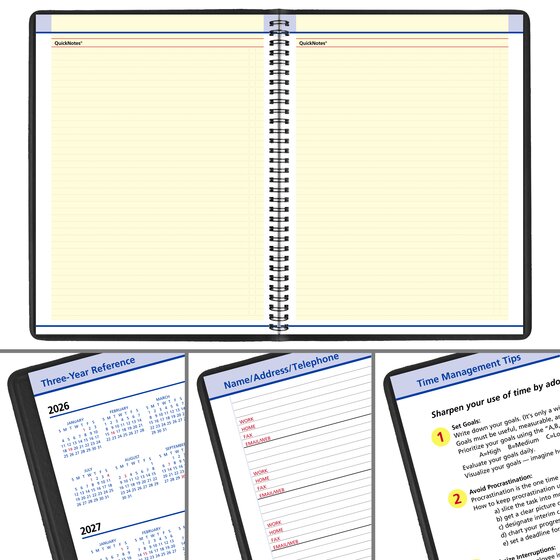 AT-A-GLANCE® QuickNotes® 2027 Weekly Monthly Appointment Book