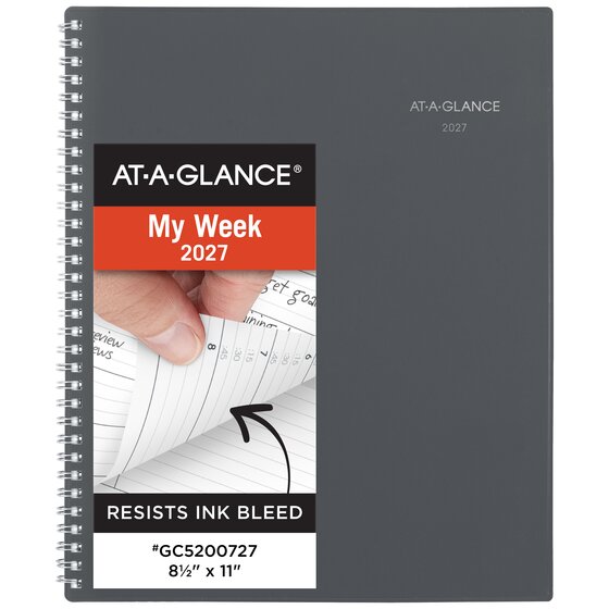 AT-A-GLANCE® DayMinder® 2027 Weekly Monthly Appointment Book
