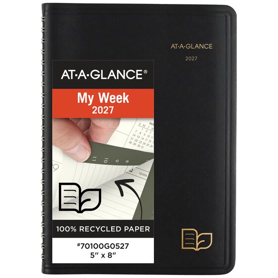 AT-A-GLANCE® Recycled 2027 Weekly Monthly Appointment Book Planner