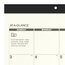 AT-A-GLANCE® 2027 Recycled Monthly Desk Pad Calendar, Standard, 21 3/4" x 17" thumbnail images 3 of 7