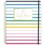 Simplified by Emily Ley for AT-A-GLANCE® 2026-2027 Weekly Monthly Teacher Planner, Happy Stripe, Large, 8 1/2" X 11" thumbnail images 1 of 9