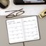 AT-A-GLANCE® Fine Diary® 2027 Weekly Monthly Diary, Black Brown, Pocket, 2 3/4" x 4 1/4" thumbnail images 3 of 7