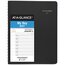 AT-A-GLANCE® 2027 Two Person Daily Appointment Book, Black, Large, 8" x 11" thumbnail images 1 of 5