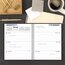AT-A-GLANCE® DayMinder® Executive 2027 Weekly Monthly Planner with Notes, Black, Medium, 7" x 8 3/4" thumbnail images 2 of 6