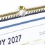 Simplified by Emily Ley for AT-A-GLANCE® 2027 Monthly Wall Calendar, Happy Stripe, Medium, 15" x 12" thumbnail images 4 of 6