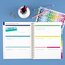 Simplified by Emily Ley for AT-A-GLANCE® 2027 Weekly Monthly Planner, Happy Stripe, Large, 8 1/2" x 11" thumbnail images 2 of 9