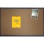 Prestige Colored Cork Bulletin Board, 3' x 2', Graphite Finish Frame thumbnail images 3 of 4