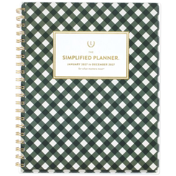 Simplified by Emily Ley for AT-A-GLANCE® 2027 Customizable Weekly ...