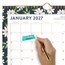 Simplified by Emily Ley for AT-A-GLANCE® 2027 Monthly Wall Calendar, Berry Floral, Small, 8 1/2" x 11" thumbnail images 5 of 6