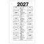 AT-A-GLANCE® 2027 Recycled Daily Loose-Leaf Desk Calendar Refill, Standard, 3 1/2" x 6" thumbnail images 3 of 5