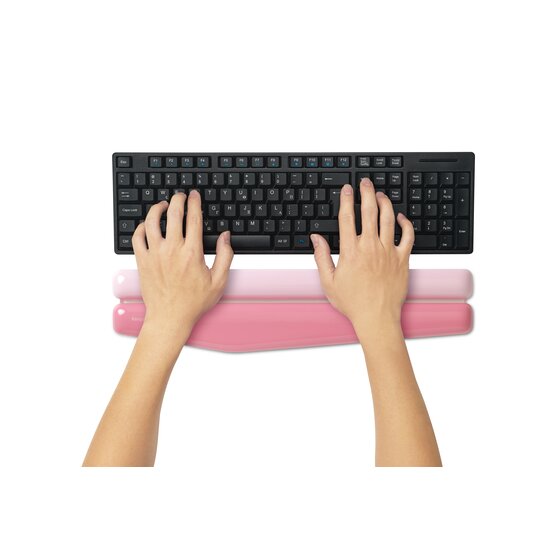 Keyboard Wrist Pad With Non Slip PU Base, 3-Level Height Adjustment Keyboard Wri