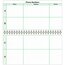 Day-Timer® January 2027 – December 2027 Two Page Per Month Vertical Indexed Planner Refill with Advance Planner Booklet, Wirebound, Pocket Size, 3 1/2" x 6 1/2" thumbnail images 4 of 9