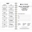 Day-Timer® January 2027 – December 2027 Two Page Per Week Planner Refill, Wirebound, Compact Size, 3" x 5" thumbnail images 3 of 9