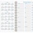 Day-Timer® Simply Stated January 2027 – December 2027 Two Page Per Week Planner Refill, Wirebound, Pocket Size, 3 1/2" x 6 1/2" thumbnail images 4 of 5
