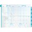 Day-Timer® Coastlines™ January 2027 – December 2027 Two Page Per Month Tabbed Calendar Refill, Loose-Leaf, Desk Size, 5 1/2" x 8 1/2" thumbnail images 2 of 6