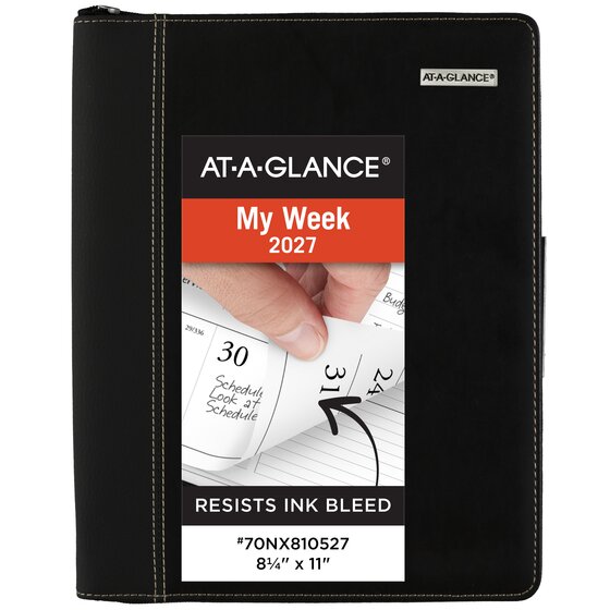 AT-A-GLANCE® Executive 2027 Weekly Monthly Appointment Book with