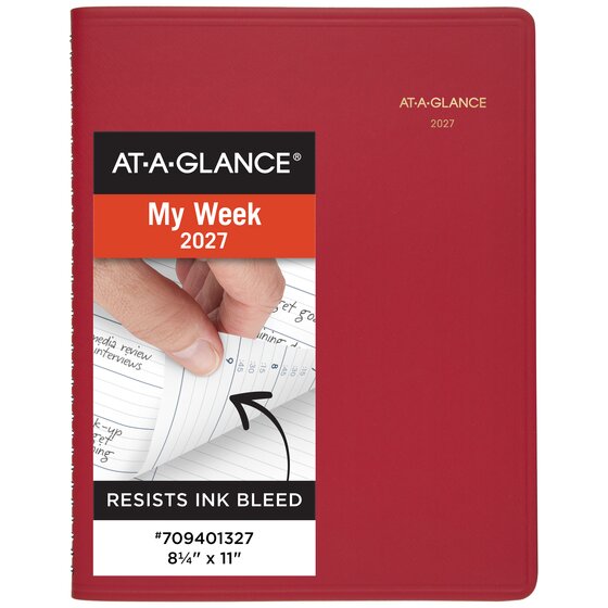 AT-A-GLANCE® Weekly Appointment Book Planners, Large | Weekly