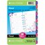 Day-Timer® Floral January 2027 – December 2027 Two Page Per Week Appointment Book Planner Refill, Loose-Leaf, Desk Size, 5 1/2" x 8 1/2" thumbnail images 1 of 8