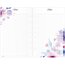 Day-Timer® Floral Notepad Refill, Loose-Leaf, Desk Size, 5 1/2" x 8 1/2", 2 Pack thumbnail images 2 of 7