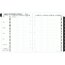 Day-Timer® January 2027 – December 2027 Two Page Per Week Vertical Column Planner Refill, Loose-Leaf, Folio Size, 8 1/2" x 11" thumbnail images 2 of 8